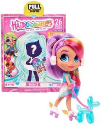 Lėlė Hairdorables 23600.2, 15 cm, (spalva/dizainas parenkami atsitiktine tvarka)