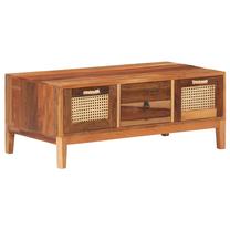 Kavos staliukas VLX 288095, ruda sp., 100 cm x 50 cm x 40 cm