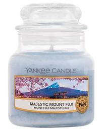 Žvakė, aromatinė Yankee Candle Majestic Mount Fuji, 20 - 30 h, 104 g, mėlyna sp.