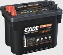 Akumuliatorius Exide Orbital EM1000, 12 V, 50 Ah, 900 A