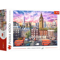Dėlionė Trefl London 45010T, 96 cm x 136 cm, 4000 vnt., įvairių spalvų