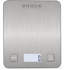 Elektroninės virtuvinės svarstyklės Brock SKS 1009, chromo sp.