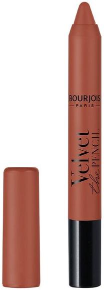 Lūpu krāsa Bourjois Paris Velvet The Pencil, 3 g, 09 moka cabana