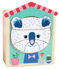 Puidust pusle Djeco Face Mix DJ01679
