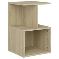 Naktinis staliukas VLX 806352, ąžuolo sp., 55 cm x 35 cm x 35 cm