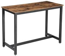 Stalas Songmics, ruda sp./juoda sp., 120 cm x 60 cm x 90 cm