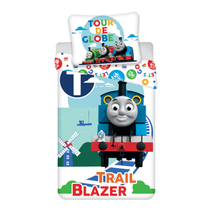 Bērnu gultas veļas komplekts Thomas & Friends Tour, daudzkrāsaina, 140 x 200 cm