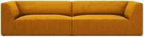 Sofa Micadoni Home Ruby MIC_4S_100_F1_RUBY3, geltona sp., 302 x 93 cm x 69 cm