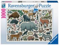 Dėlionė Ravensburger, 1000 vnt.