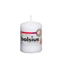 Žvakė, cilindrinė Bolsius Pillar candle, 15 h, Balta