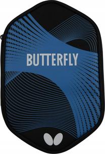 Galda tenisa rakešu soma Butterfly Case II, melna krās.