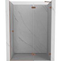 Dušo durys Mexen Lunar L, 135 cm x 200 cm, skaidri sp./vario sp./grūdintas