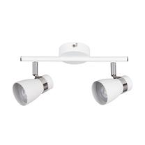 Lampa griesti un sienas Kanlux Enali EL-2I W, GU10, 2 x 10 W, balta krās. / balta krās.