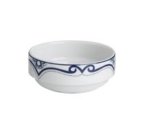 Maza bļoda Porland, zila krās./balta krās., 15 cm