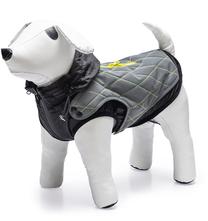 Куртка для собак Beeztees Allia 766731, черный цв./серый цв., 44 cm