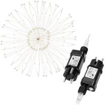 Spuldzīšu virtenes Springos CL0117, 0.4 m, balta krās., 100 LED