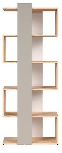 Pastatoma lentyna Namek, šviesiai ruda, 75 cm x 38.5 cm x 191 cm