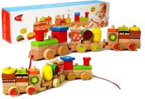 Игрушечный поезд Vi Vi Wood Toys Wooden Train