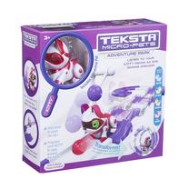 Игрушечный робот Teksta 63727, 23 см, розовый цв./многоцветный