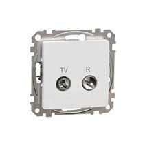 Antenas ligzda Schneider Electric Sedna Design, balta krās.