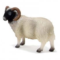 Фигурка-игрушка Mojo Black Faced Sheep 387081, коричневый цв.