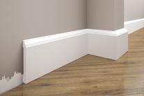 Grindjuostė Cezar LPC-50, 244 cm x 6 cm x 1.4 cm, balta dažoma sp.