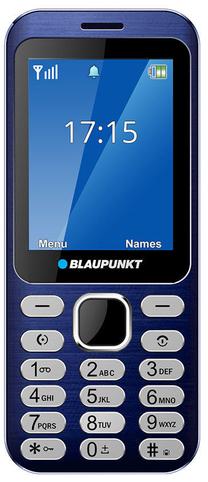 Telefons ar pogām Blaupunkt FL 02, 32 MB, zila krās.