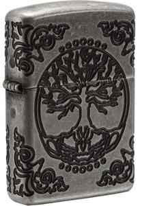 Žiebtuvėlis Zippo 29670 Armor® Tree of Life, juoda sp.