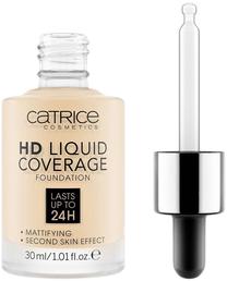 Skystas makiažo pagrindas Catrice HD Liquid Coverage, 002 porcelain beige, 30 ml