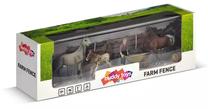 Rinkinys Buddy Toys Farm Fence BGA 1011, 15 vnt., įvairių spalvų