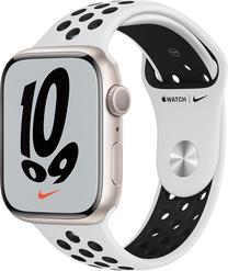 Viedais pulkstenis Apple Watch 7 GPS 45mm, bēša krās.