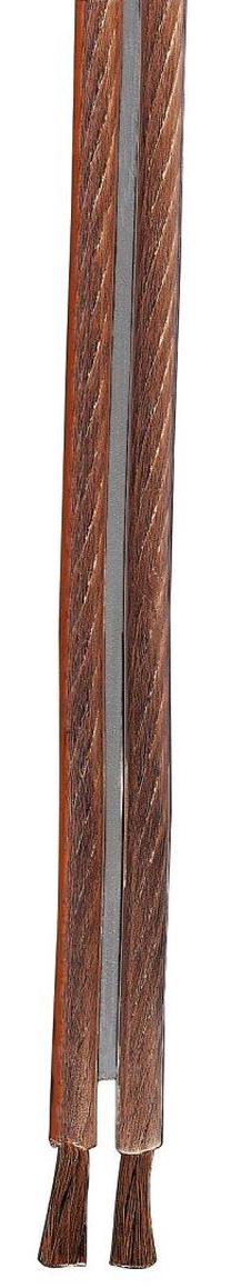Kabelis Hama Speaker cable 2x0.75 mm², 300 m, caurspīdīga krās./bronzas krās.