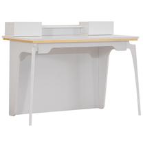 Rašomasis stalas Kalune Design Bella Cm, 136 cm x 61 cm, 88 cm, balta sp.