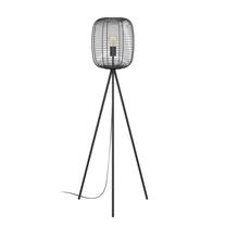 Stāvlampa Eglo Rinroe, 40 W, E27, melna krās.