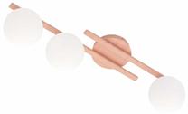 Светильник потолочный Emibig Kairo 3 1874/3, E14, 3 x 10 Вт, белый цв. / oранжевый цв.