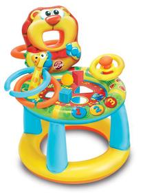 Pripučiamas žaislas Cluth & Feel Learning Activity Table, 56 cm x 56 cm, įvairių spalvų