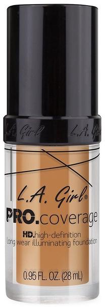 Жидкая основа для макияжа L.A. Girl HD Pro Coverage, nude beige, 28 мл
