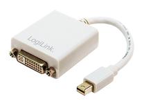Adapteris Logilink miniDisplayPort - DVI Mini Display port male, DVI female, pilka sp.