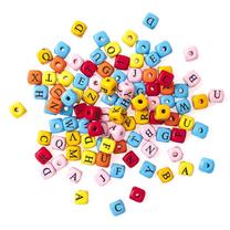 Karoliukai DallPrint Letters 11CRGRKO-121, įvairių spalvų