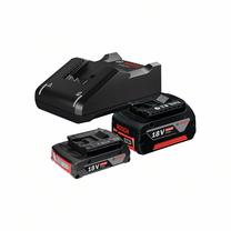 Комплект аккумулятора и зарядного устройства Bosch Professional Starter set 1x2Ah 1x4Ah, 18 В, li-ion, 2000.4000 мАч