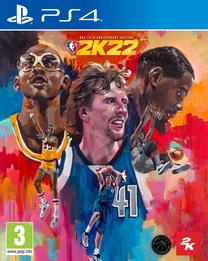 PlayStation 4 (PS4) spēle 2k Games NBA 2K22 Anniversary Edition, angļu