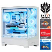 Stacionārs dators Intop RM91981WH AMD Ryzen 7 8700F, DDR5 32 GB, SSD+HDD 1 TB 2 TB, AMD Radeon RX 9060 XT 16 GB GDDR6, Windows 11 Home