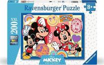 Dėlionė Ravensburger Disney Mickey And Minnie, 36 cm x 49 cm, 200 vnt., įvairių spalvų