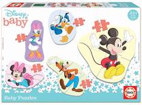 Dėlionė Educa Baby Puzzles Mickey & Friends, įvairių spalvų, 19 vnt.