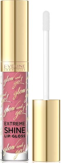 Lūpų blizgis Eveline Glow and Go Extreme Shine, 4.5 ml, trendy coral sp., 04
