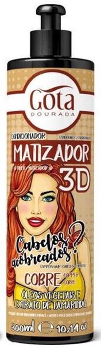 Plaukų kondicionierius Gota Dourada Matizador 3D, 300 ml