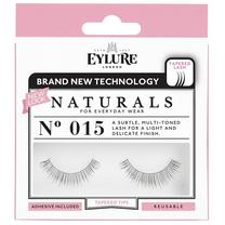 Mākslīgās skropstas Eylure Naturals No. 015, melna krās.