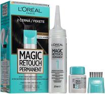 Matu krāsa L’Oréal Paris Magic Retouch Permanent, melns krās., 2, 45 ml