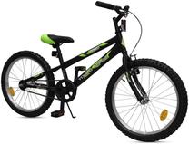 Vaikiškas dviratis, vaikų Enero Young rider 1064949, juoda sp./žalia sp., 20"