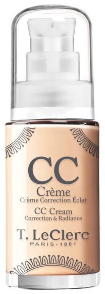 Skystas makiažo pagrindas T. LeClerc, clarir cc, 01 clarir cc, 30 ml